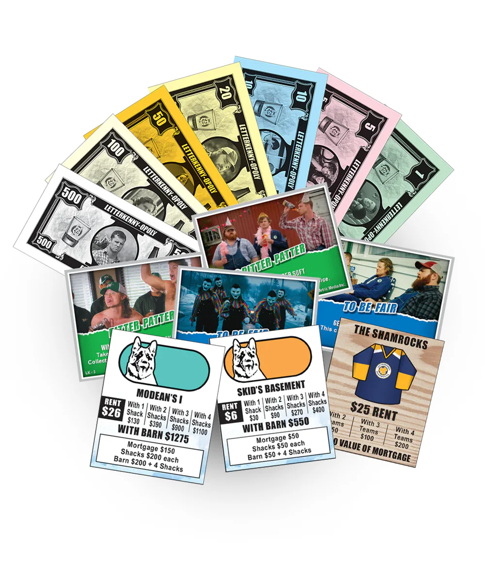 Letterkenny Opoly Board Game - Image 3