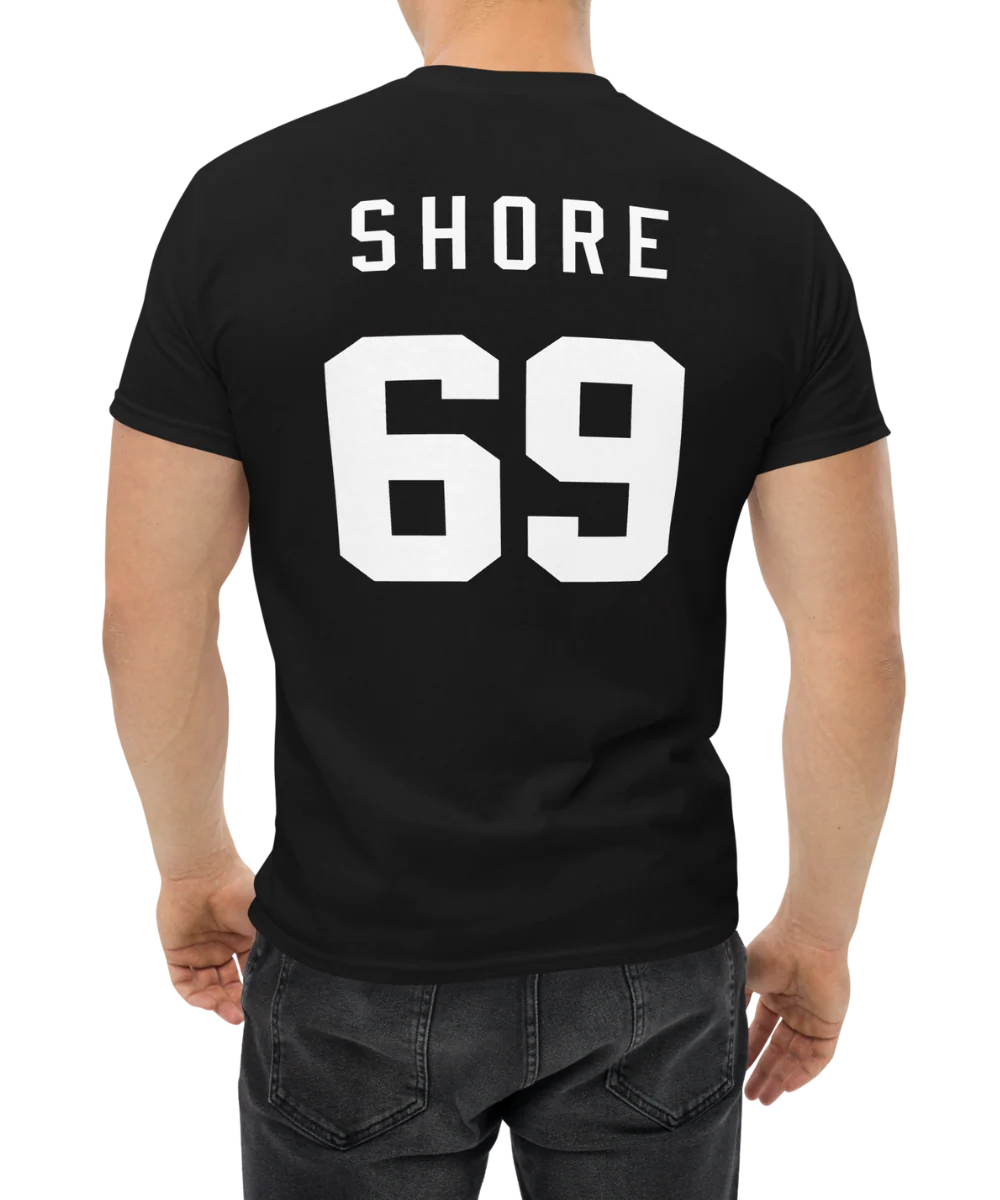 Shore 69 Jersey T-Shirt - Black - Image 2